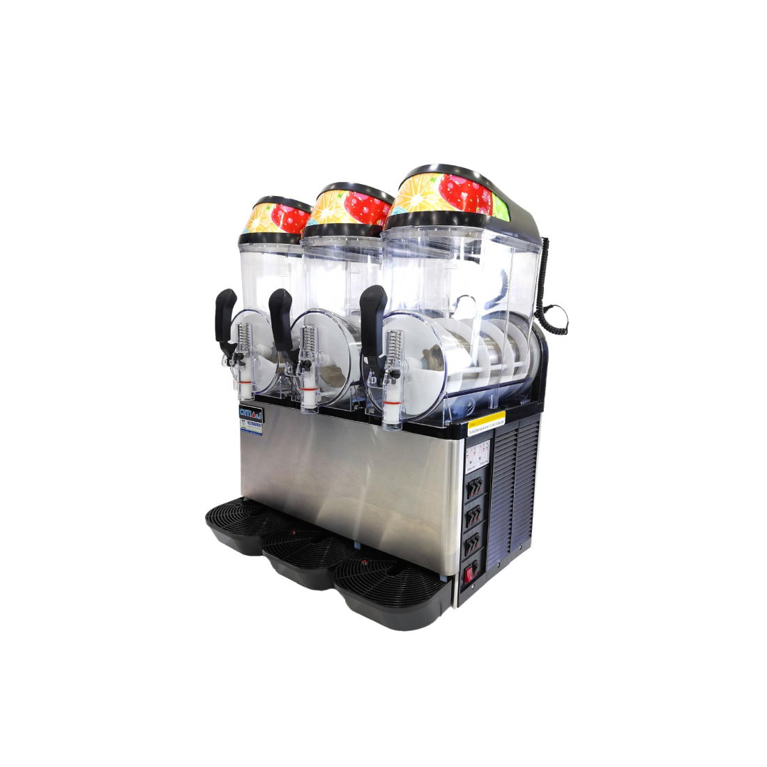 آلة صنع المشروبات المثلجة سلاش 3 حوض (Chill 3) من أوماج|mkayn|مكاين