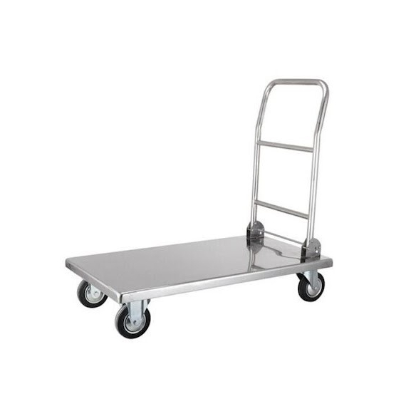 Stainless Steel Four rotating handcart  (FT-B)