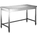 طاولة تحضير ستانلس ستيل 1.5م (WTD-151)|mkayn|مكاين