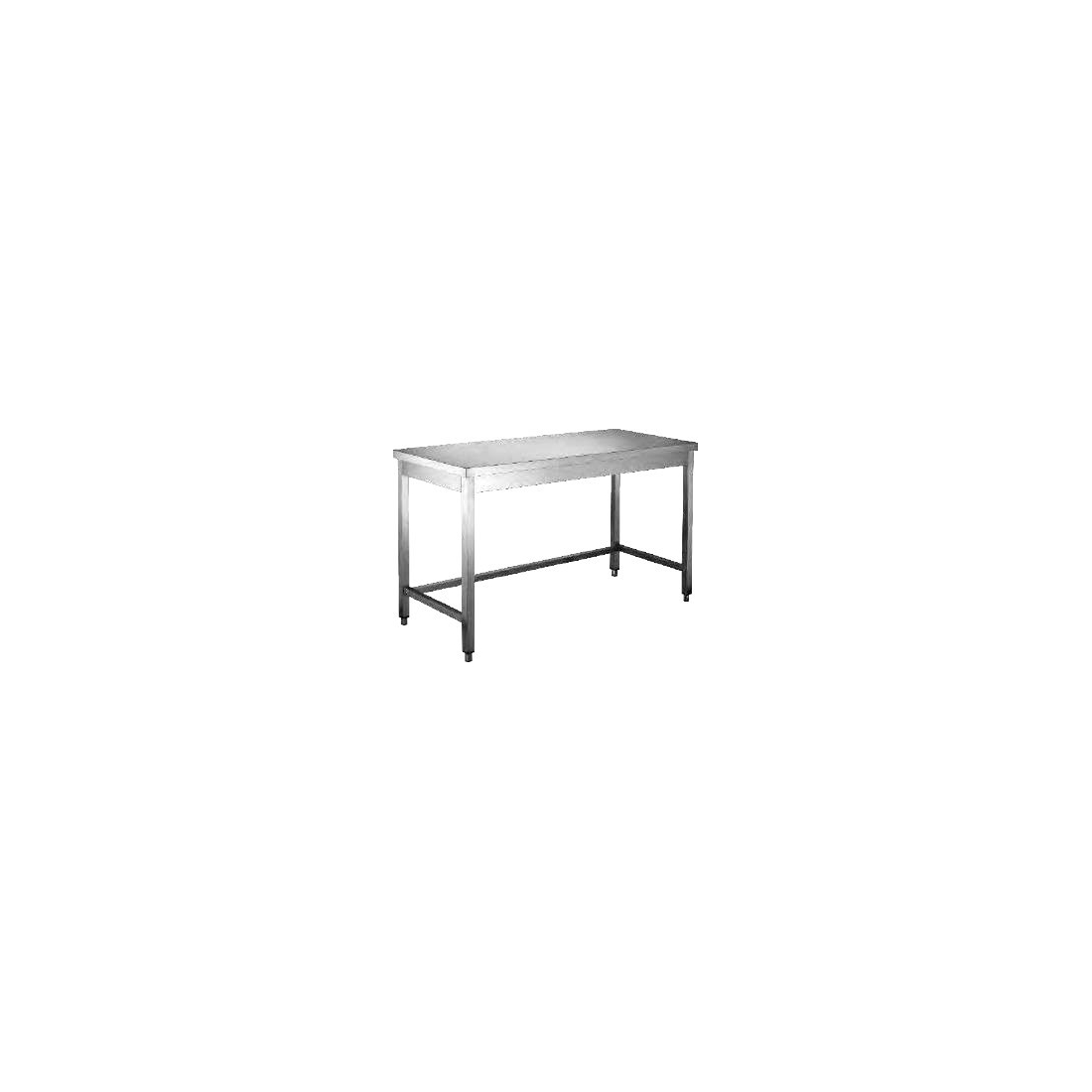 Stainless Steel Service Table 1.5m (WTD-151)|mkayn|مكاين