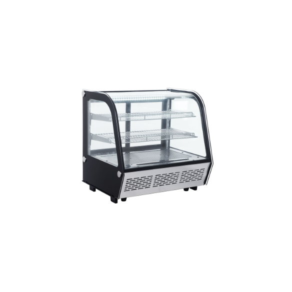 OMAJ XCW-120L Cake Display Chiller Countertop Curved Glass  -70cm|mkayn|مكاين