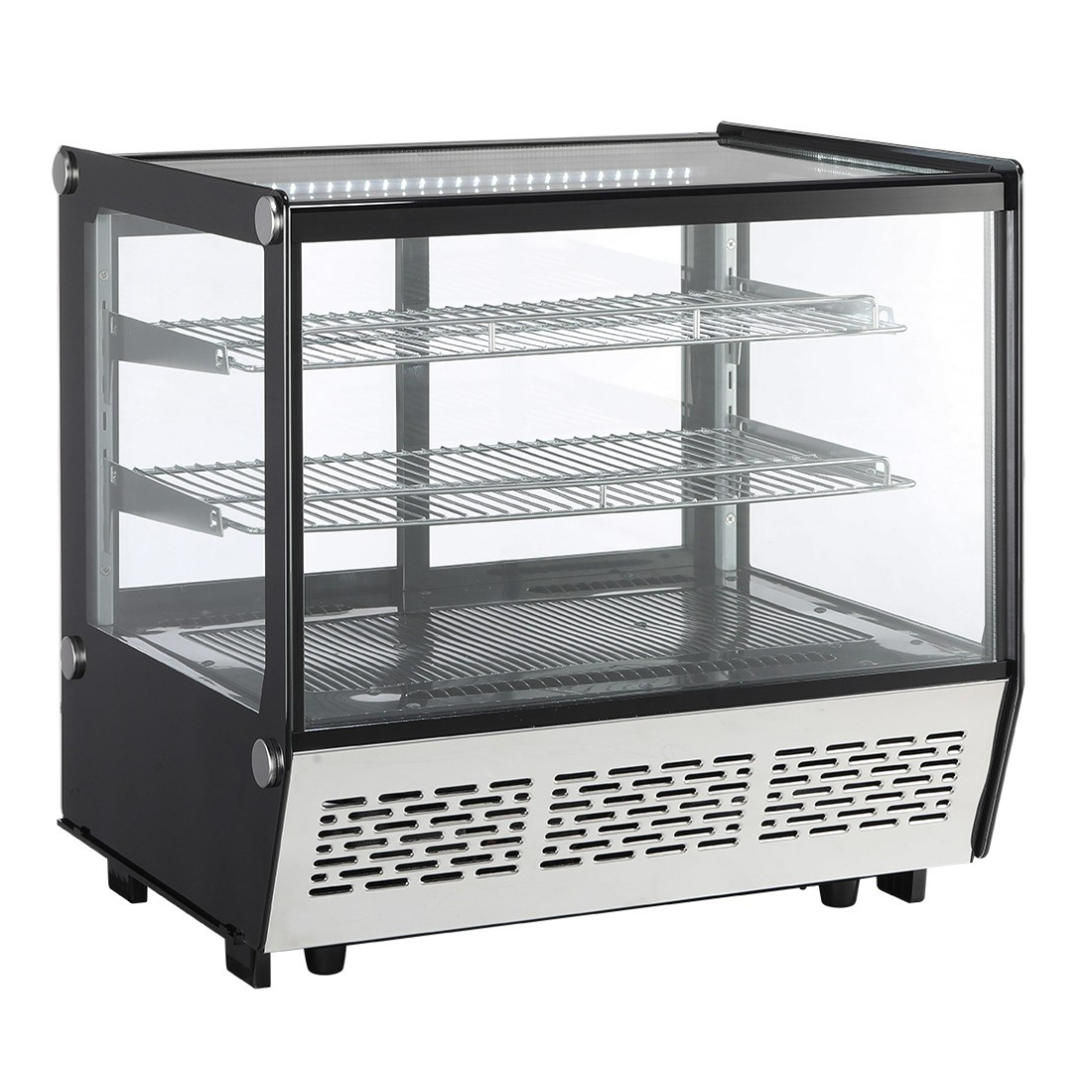 OMAJ XCW-120Z Cake Display Chiller Countertop Straight Glass-70 cm
