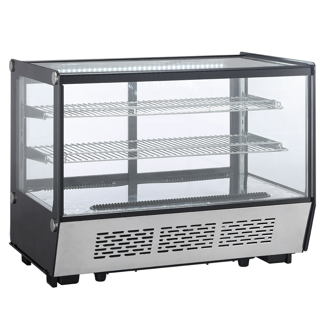 OMAJ XCW-160Z Cake Display Chiller Countertop Straight Glass -90 cm