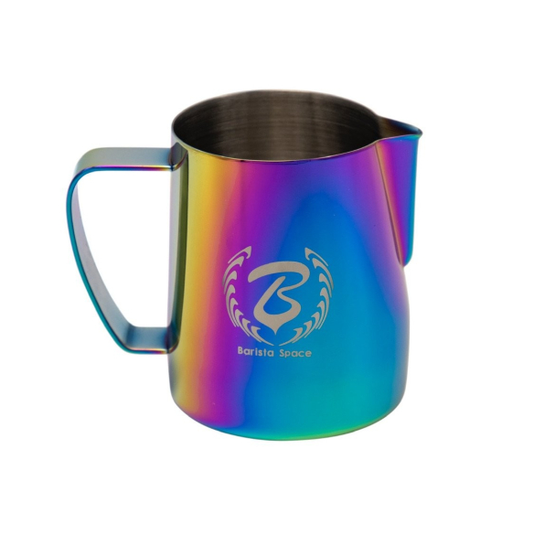 Barista Space (F13) Stainless Steel Multicolor Milk Pitcher 350ml