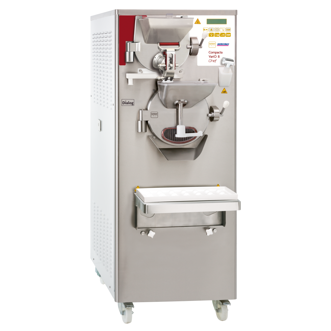 ICETEAM COMPACTA 8 SILVER VARIO COMBINED BATCH FREEZER|mkayn|مكاين