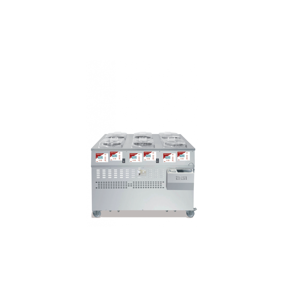 ICETEAM (BGI vision 6+6) Batch Freezer And Display Unit|mkayn|مكاين