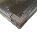 M.C.E Steel trays with aluminum 60x80 cm|mkayn|مكاين
