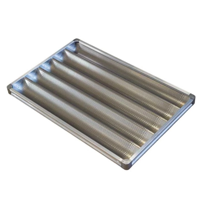 M.C.E Corrugated perforated aluminum trays 40x60 cm