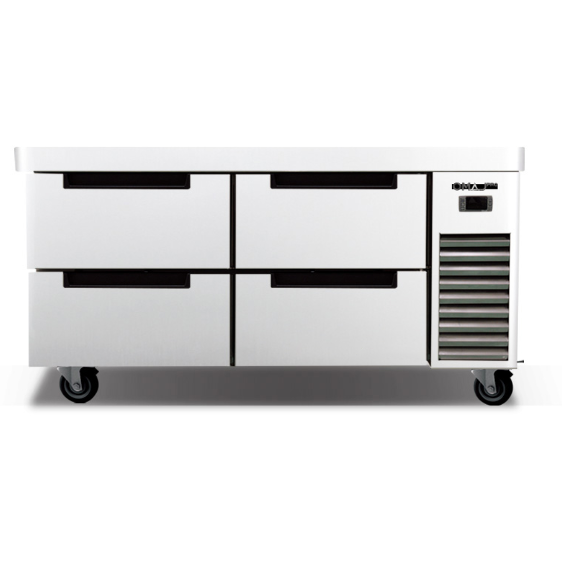OMAJ PRO Low Hight Worktop Chiller With 4 Drawers|mkayn|مكاين