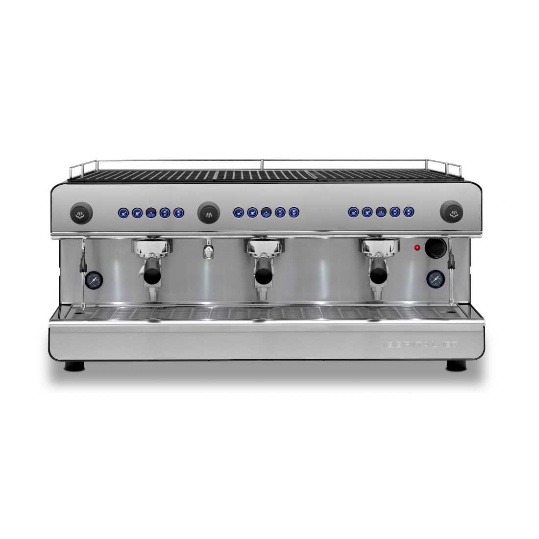 IBERITAL IB7 3 Groups Espresso Machine - White|mkayn|مكاين