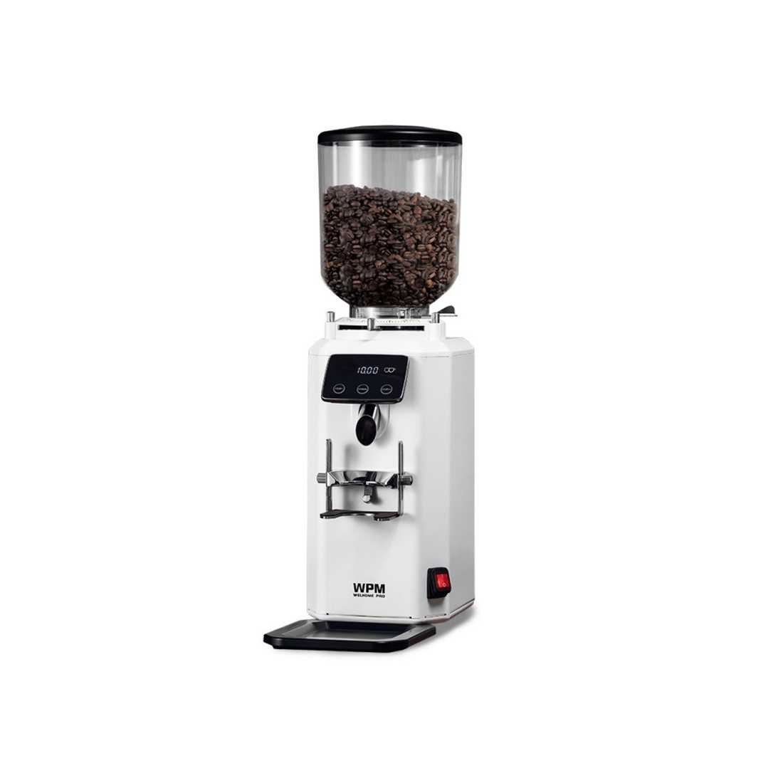 WPM (ZD-18) On-Demand Commercial Coffee Grinder White