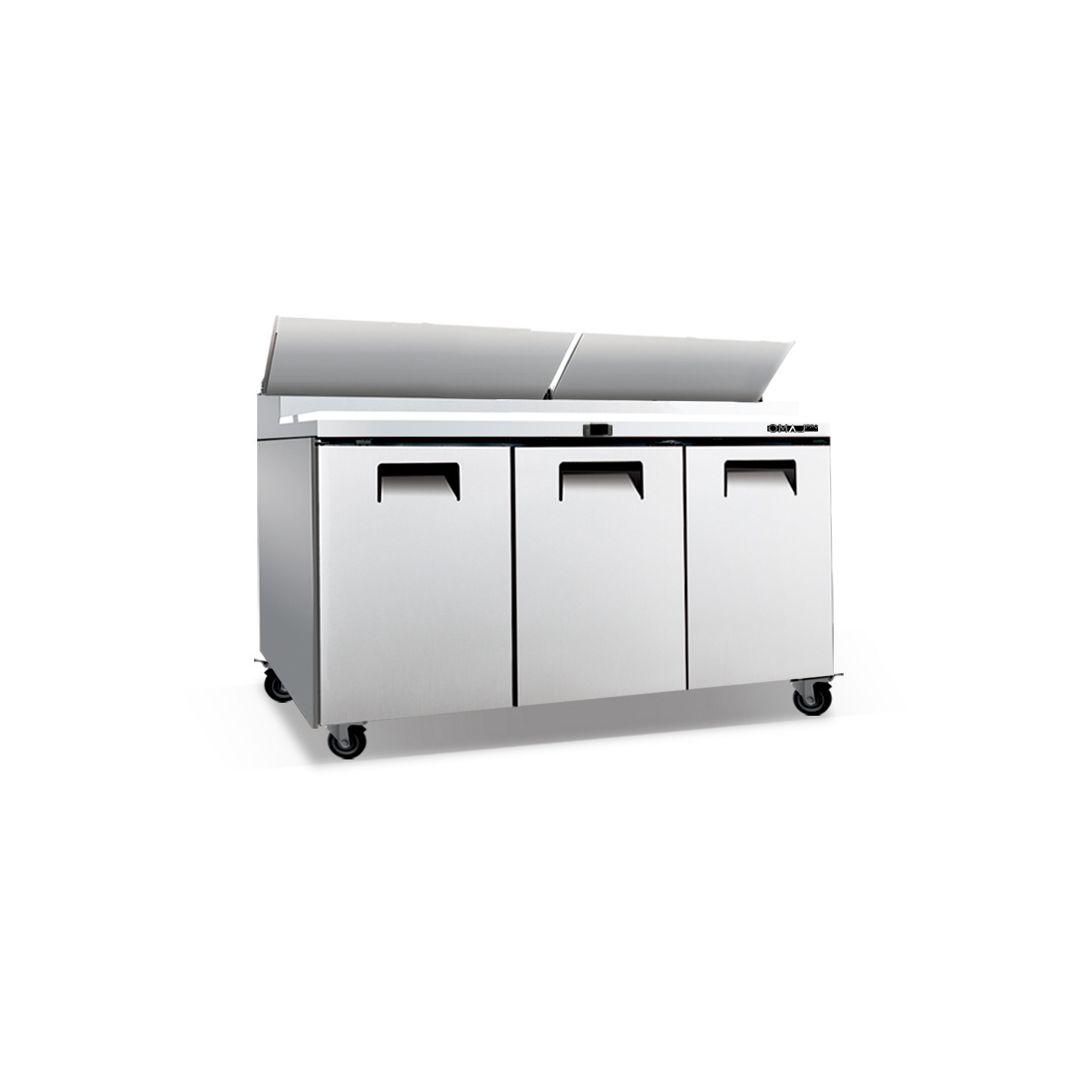 OMAJ PRO Pizza & Sandwiches Prep Chiller With Three Doors