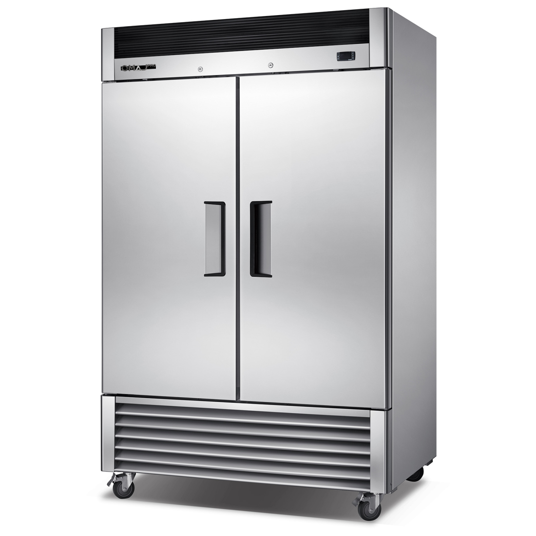 OMAJ PRO Stainless Steel Upright Two Door Chiller 1220 Lt|mkayn|مكاين