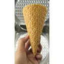 OMAJ ,CB-01AX, Stainless Steel Ice Cream Cone Maker Heart Shape - Digital|mkayn|مكاين