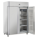 COOL HEAD ,QN12, Stainless Steel Upright Two Door Freezer 1255 Lt|mkayn|مكاين