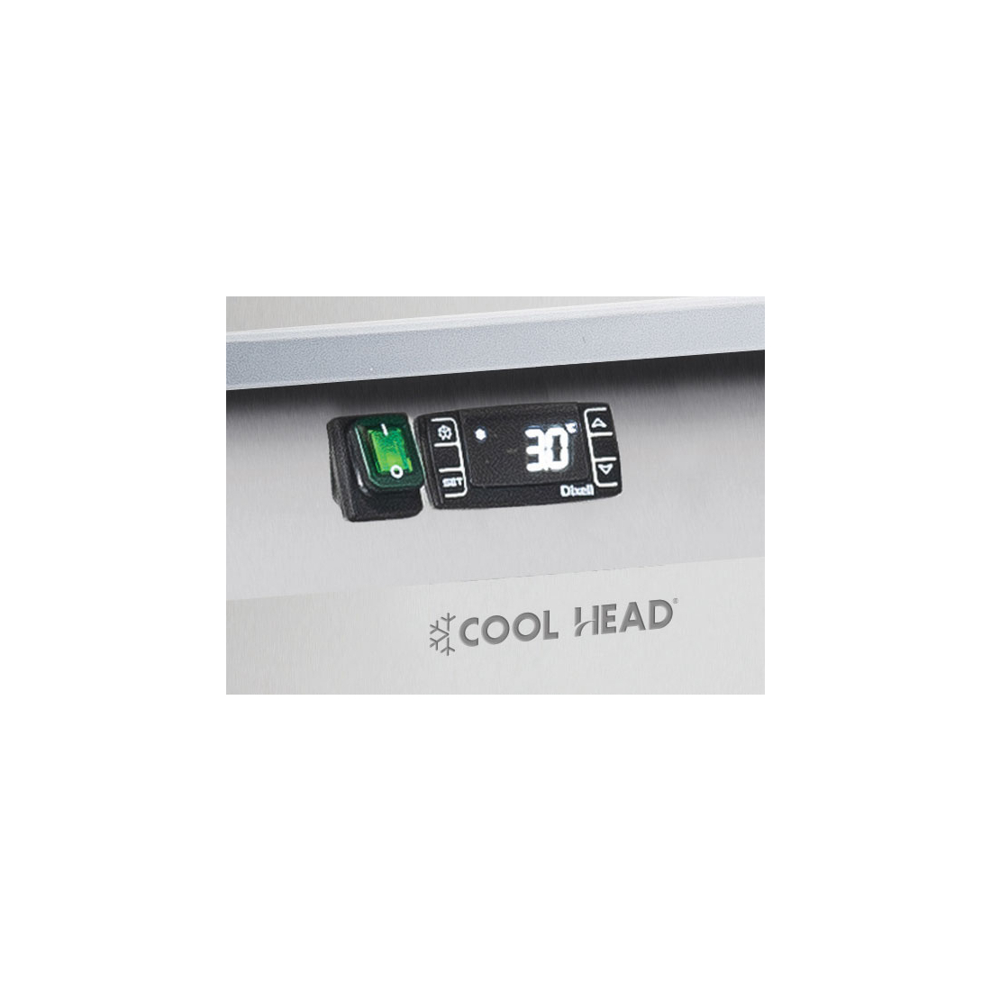 COOL HEAD ,QN2100, Two Door Worktop Undercounter Freezer|mkayn|مكاين