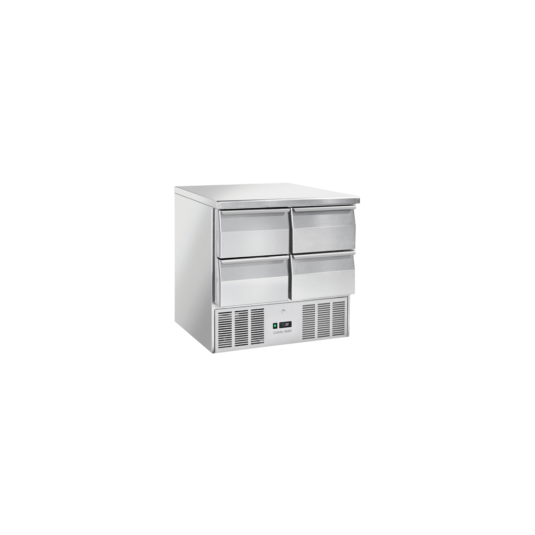 COOL HEAD ,CRD94, Refrigerated Preparation Saladette with 4 Drawers