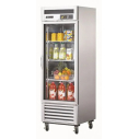 Turbo Air ,FD-650R-G1, Stainless Steel Reach-In Single Solid Swing Glass Door Refrigerator 651L|mkayn|مكاين