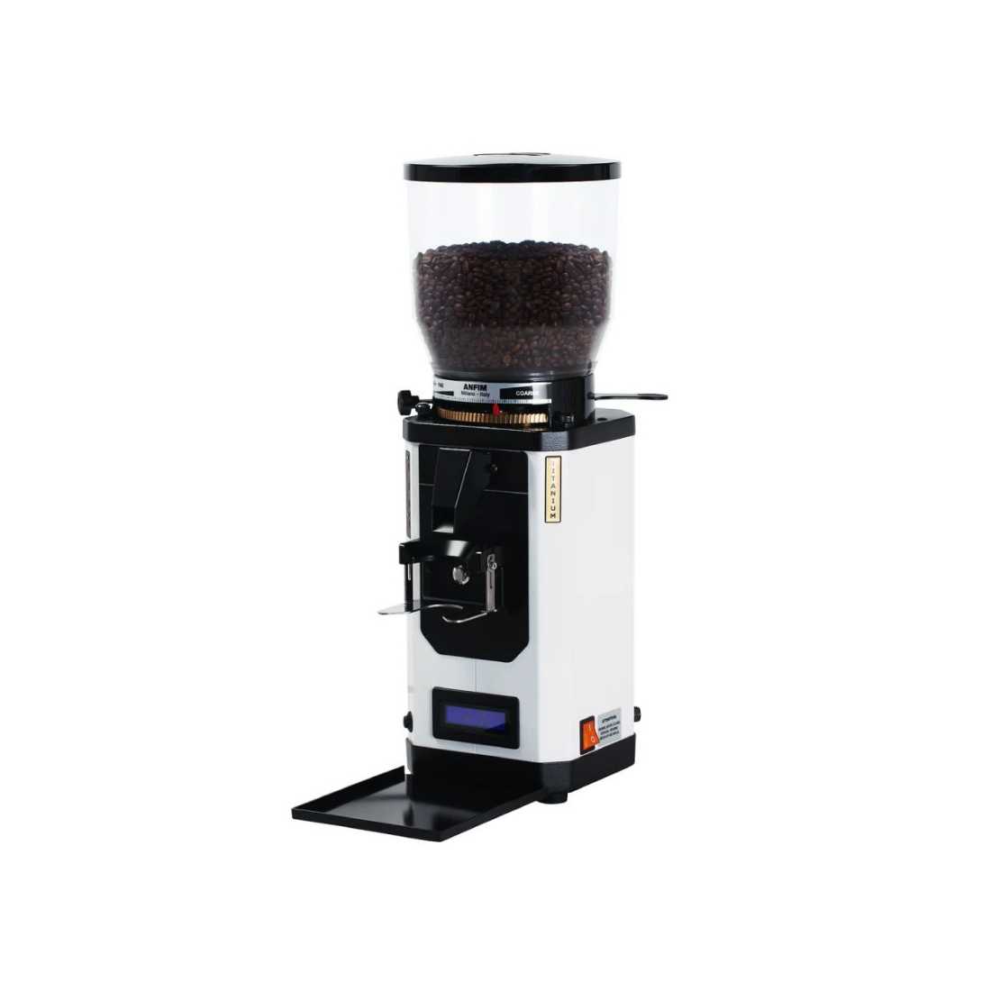 Anfim ,SP-II, Special Performance On-Demand Stepless Espresso Grinder, 75 mm Burrs white