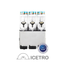 Icetro ,SSM-420, 3 Compartments Slush Machine 36L|mkayn|مكاين