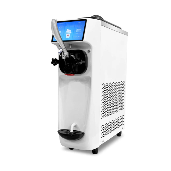 OMAJ ,ST16REWL, Countertop Ice Cream Machine Countertop with Digital Screen One Basin
