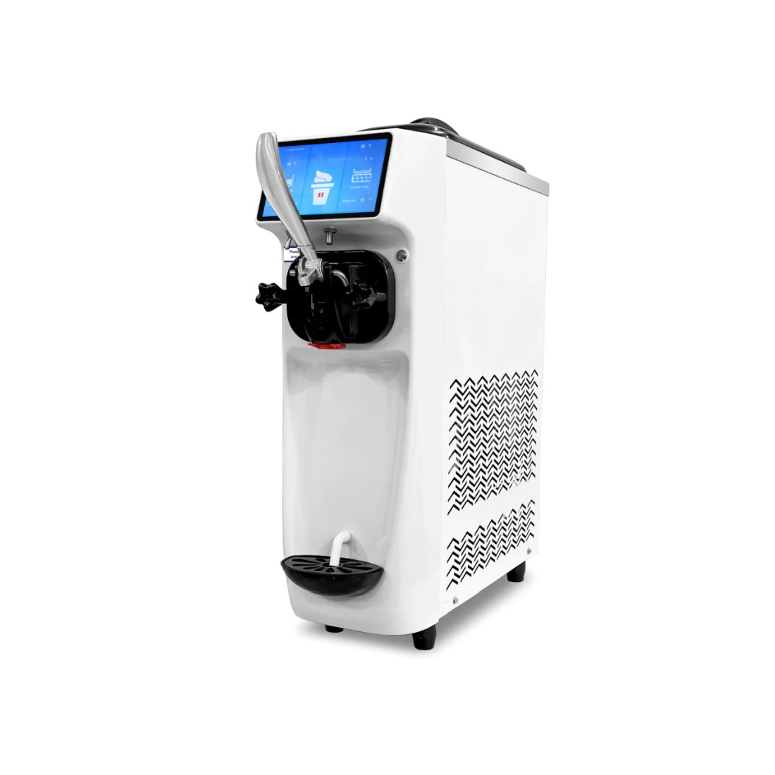 OMAJ ,ST16REWL, Countertop Ice Cream Machine Countertop with Digital Screen One Basin|mkayn|مكاين