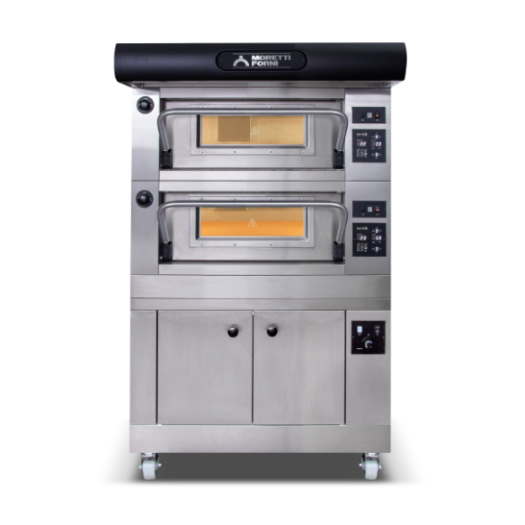 Moretti Forni ,P60E, Two-story baking, pizza and pastry oven with electric proofer