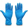 Glove made of nitrile material for food and beverage use