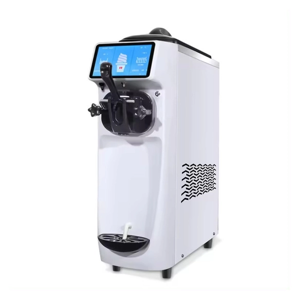 Omaj ,ST16REWL, Countertop Ice Cream Machine Countertop with Digital Screen One Basin