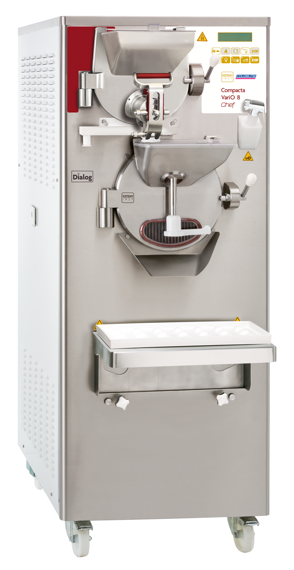Iceteam COMPACTA 8 SILVER VARIO Combined Batch Freezer mkayn