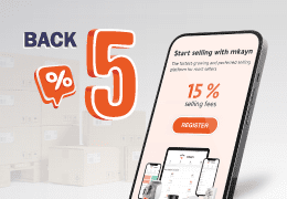 5% back for your customer